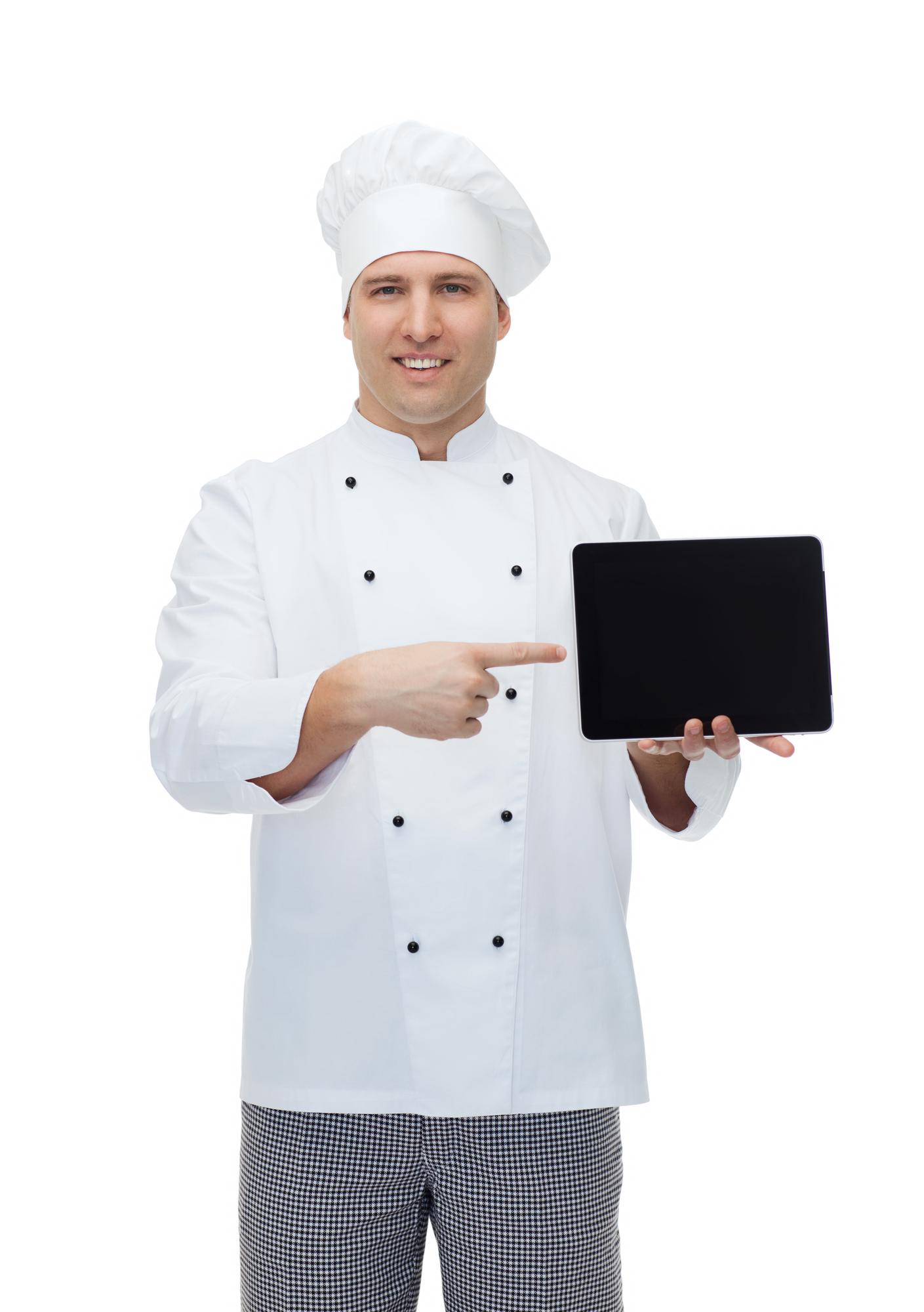 Lezione online: insegnante mostra piatto